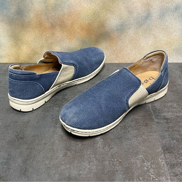 B.O.C. Seaham Blue Women's Flexible Slip On Comfort Sneakers Size 9M - Picture 14 of 15